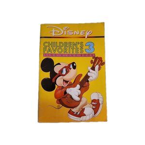 Vol. 3-Disney Songs by Children's Favorites  (1991) Vintage Sing-Along Book